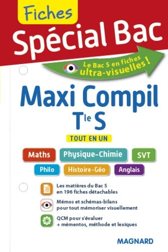 Livrenpoche : Maxi compil de fiches Terminale S - Collectif - Livre