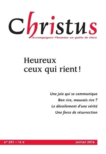 Livrenpoche : Christus n°251 : Le rire et l'humour - Collectif - Livre