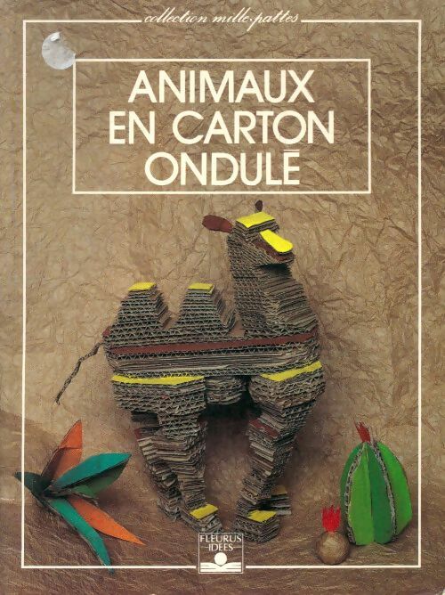 Livrenpoche : Animaux en carton ondulé - Collectif - Livre