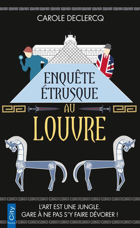 Livrenpoche : Enquête étrusque au Louvre - Carole Declercq - Livre