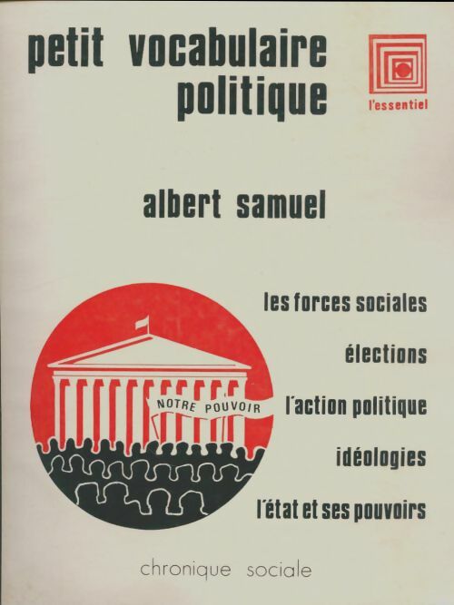 Livrenpoche : Petit vocabulaire politique - Albert Samuel - Livre