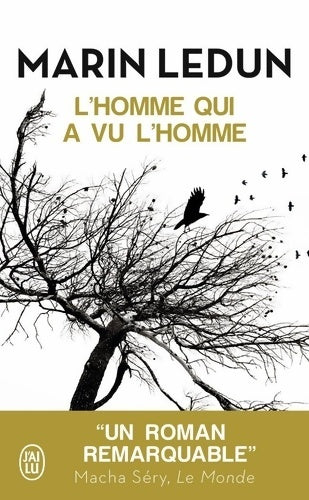 Livrenpoche : L'homme qui a vu l'homme - Marin Ledun - Livre