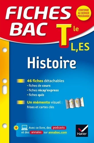 Livrenpoche : Histoire Terminale L, ES - Florence Holstein - Livre