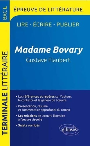 Livrenpoche : Madame Bovary de Gustave Flaubert - Guillaume Bardet - Livre