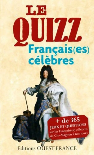 Livrenpoche : Le Quizz des francais(es) célèbres - Odile Lozachmeur - Livre