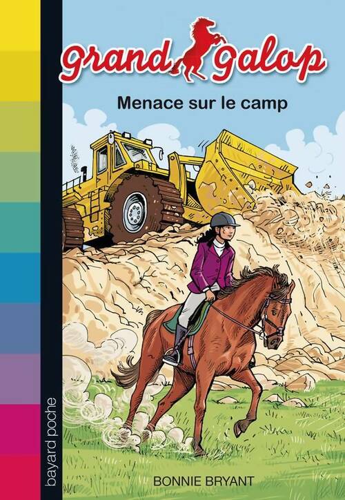 Livrenpoche : Menace sur le camp - Bonnie Bryant - Livre