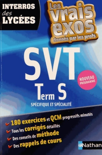 Livrenpoche : SVT Terminale S - Anne Florimond - Livre