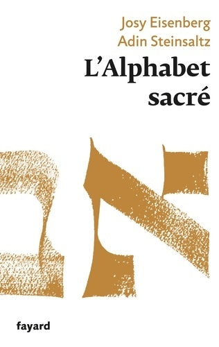 Livrenpoche : L'alphabet sacré - Josy Eisenberg - Livre