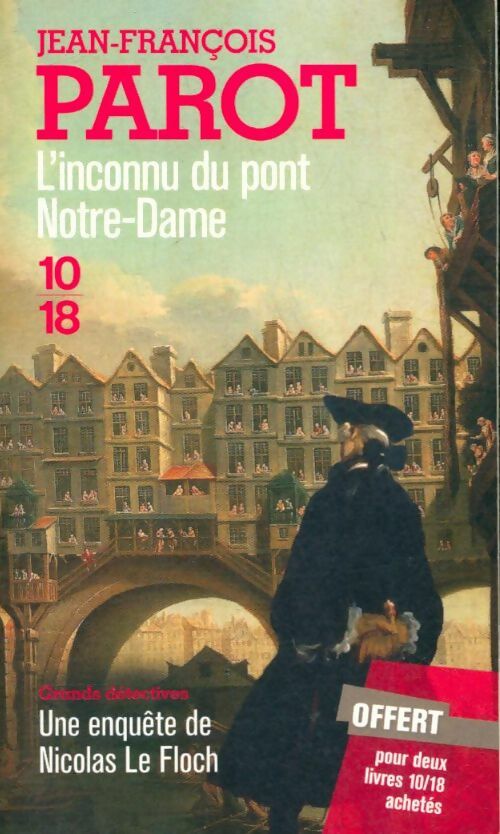 Livrenpoche : L'inconnu du pont Notre-Dame - Jean-François Parot - Livre