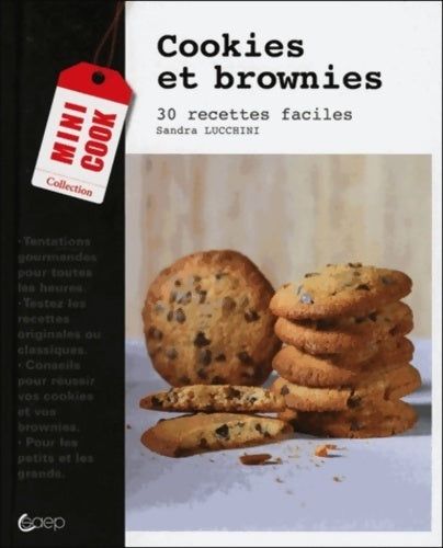 Livrenpoche : Cookies et brownies. 30 recettes faciles - Sandra Lucchini - Livre