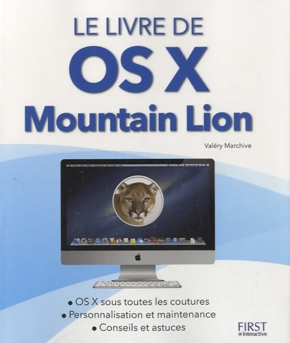Livrenpoche : Le livre de OS X Mountain lion - Valéry Marchive - Livre