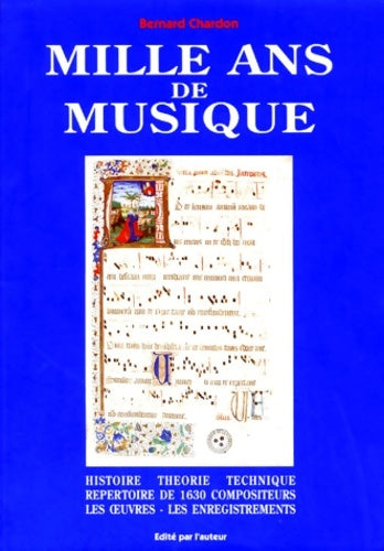 Livrenpoche : Mille ans de musique - Bernard Chardon - Livre