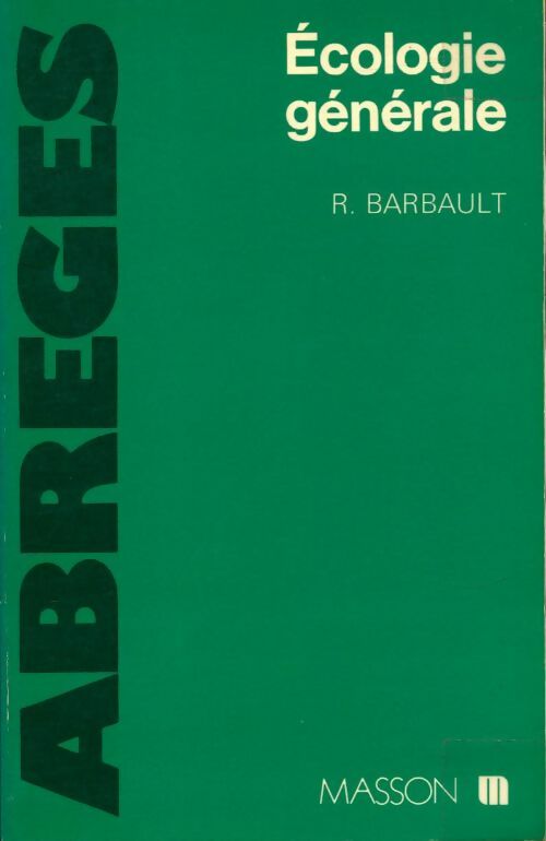 Livrenpoche : Ecologie générale - R. Barbault - Livre