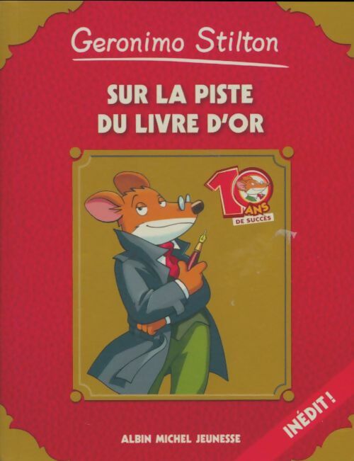 Livrenpoche : Sur la piste du livre d'or - Geronimo Stilton - Livre