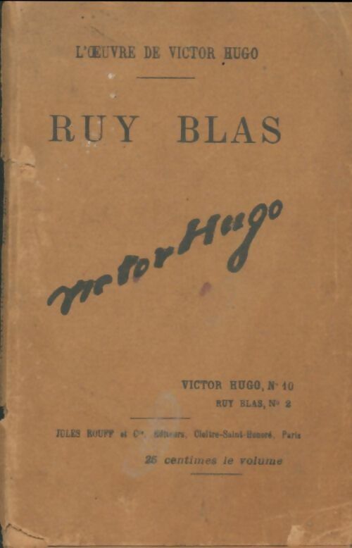 Livrenpoche : Ruy Blas Tome II - Victor Hugo - Livre