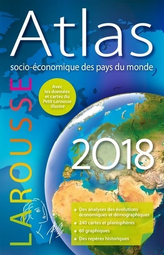 Livrenpoche : Atlas socio-économique des pays du monde 2018 - Collectif - Livre