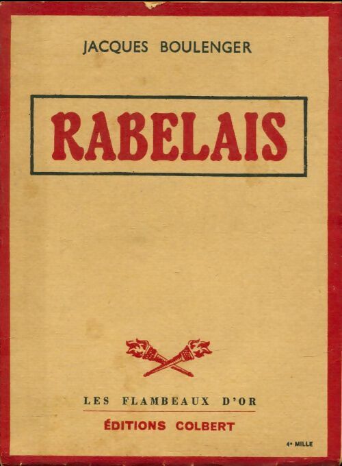 Livrenpoche : Rabelais - Jacques Boulenger - Livre