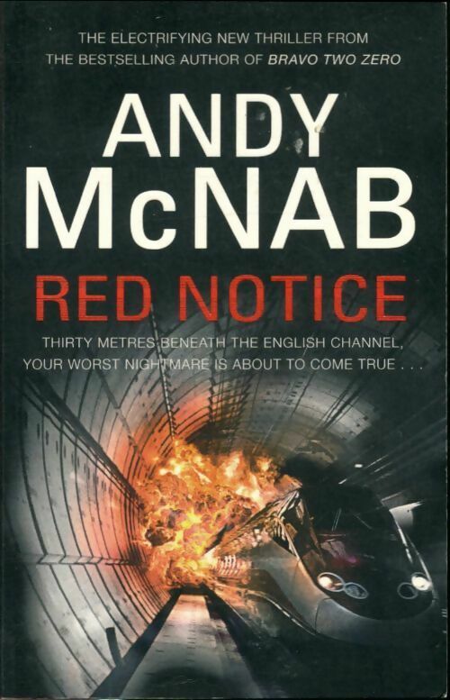 Red notice - Andy McNab -  Corgi books - Livre