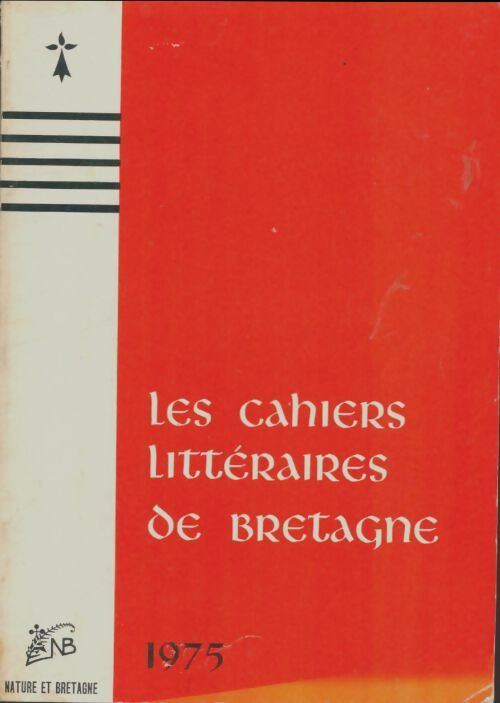 Livrenpoche : Les cahiers littéraires de Bretagne 1975 - Collectif - Livre