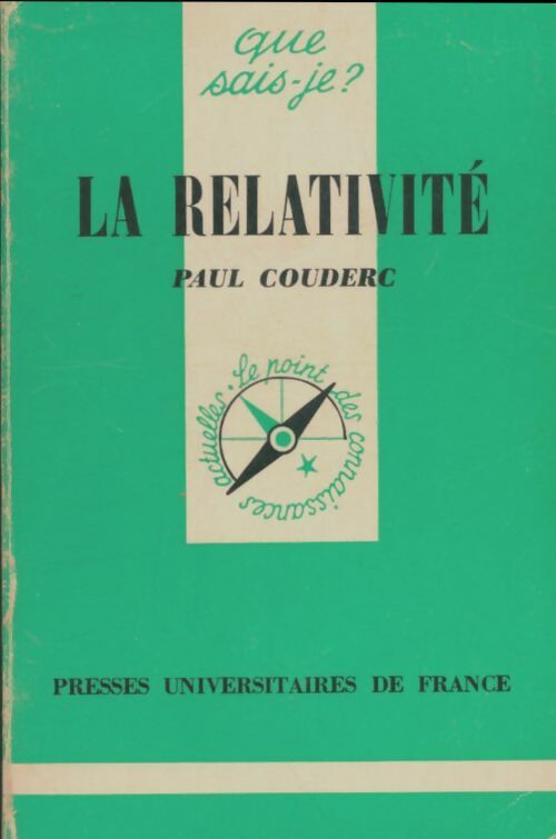 Livrenpoche : La relativité - Paul Couderc - Livre