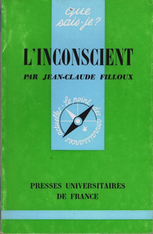 Livrenpoche : L'inconscient - Jean-Claude Filloux - Livre