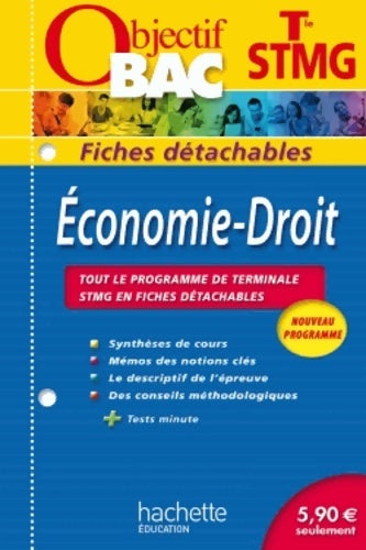 Livrenpoche : Économie droit terminale STMG - Jean-Pierre Broutin - Livre