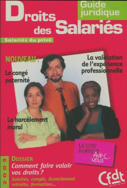 Livrenpoche : Droits des salariés 2003 - Collectif - Livre