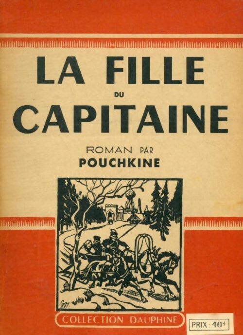 La fille du capitaine - Alexandre Pouchkine -  Dauphine - Livre