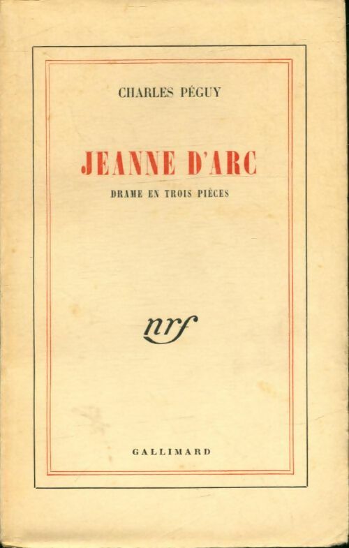 Jeanne d'Arc - Charles Péguy - Livre