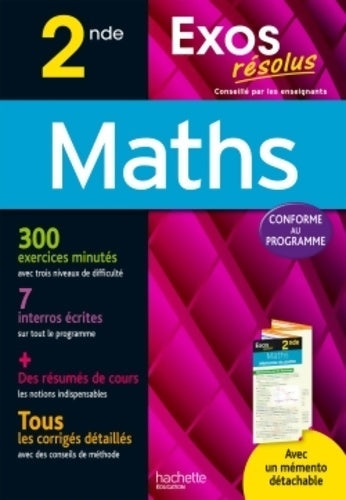 Livrenpoche : Maths Seconde - Lydia Misset - Livre
