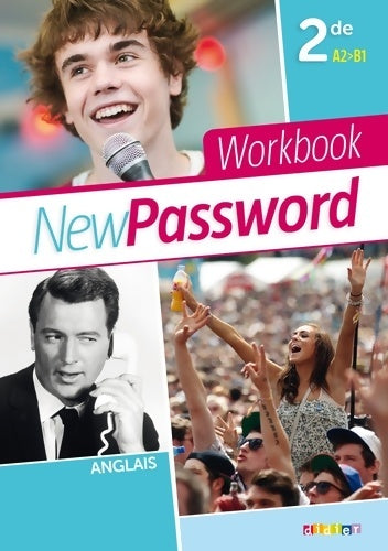 Anglais Seconde - workbook - Collectif -  New password - Livre
