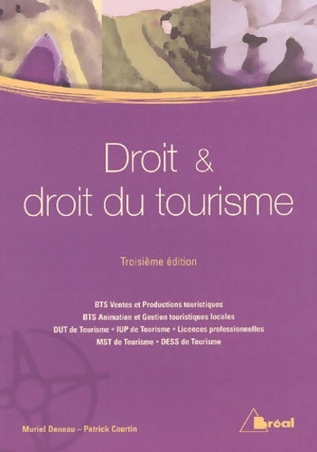 Livrenpoche : Droit et droit du tourisme - Patrick Courtin - Livre