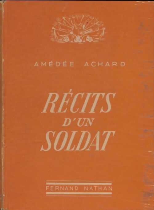 Livrenpoche : Récits d'un soldat - Amédée Achard - Livre
