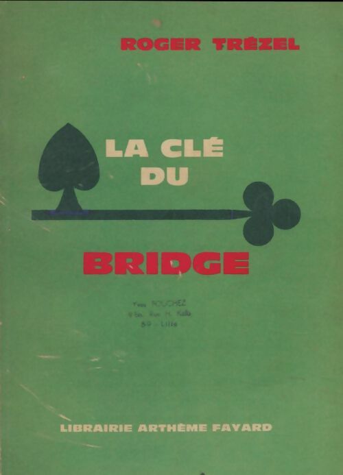 Livrenpoche : La cle du bridge - Roger Trezel - Livre