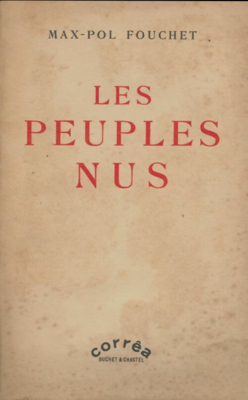 Livrenpoche : Les peuples nus - Max-Pol Fouchet - Livre