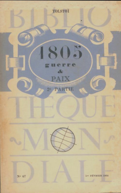 Livrenpoche : 1805 (Guerre et paix) Tome II - Comte Léon L. Tolstoï - Livre