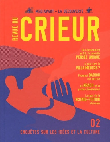 Livrenpoche : Revue du crieur n°2 (02) - Mediap La Découverte - Livre