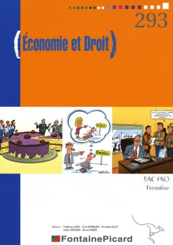 Livrenpoche : économie et droit 1e bac pro - Frédérique Bas - Livre