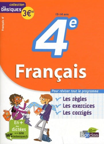 Livrenpoche : Les basiques - français 4e - Françoise Nicolas - Livre