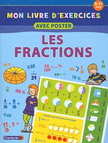 Livrenpoche : Les fractions : 9-11 ans - Esther Wuyts - Livre