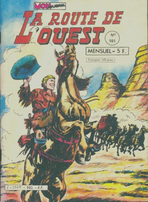 Livrenpoche : La route de l'ouest n°105 - Collectif - Livre