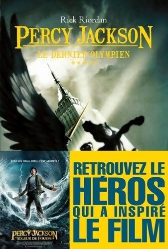 Livrenpoche : Percy-jackson Tome V : Le dernier olympien - Rick Riordan - Livre
