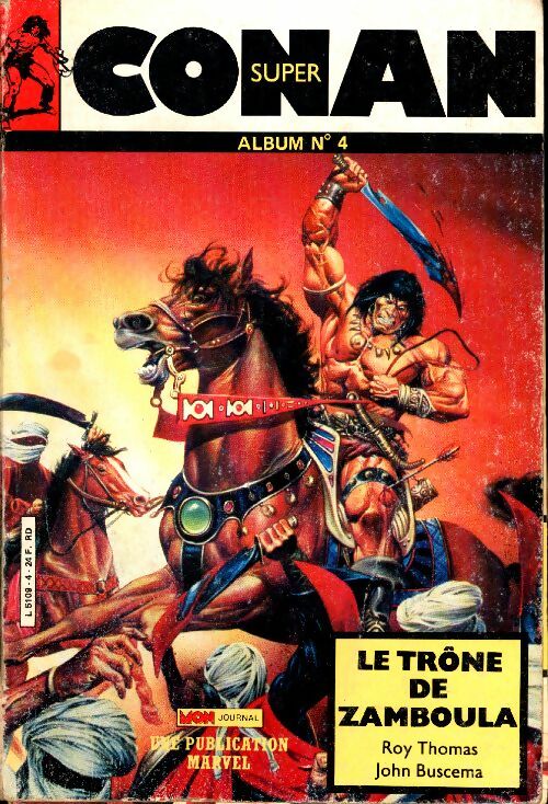 Livrenpoche : Super Conan album n°4 - Collectif - Livre