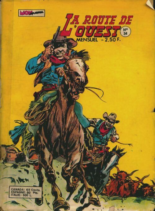 Livrenpoche : La route de l'ouest n°34 - Collectif - Livre