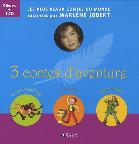 Livrenpoche : 3 contes d'aventure - Marlène Jobert - Livre