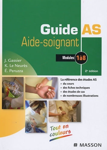 Livrenpoche : Guide as - aide-soignant - modules 1 à 8 du deas - Jacqueline Gassier - Livre