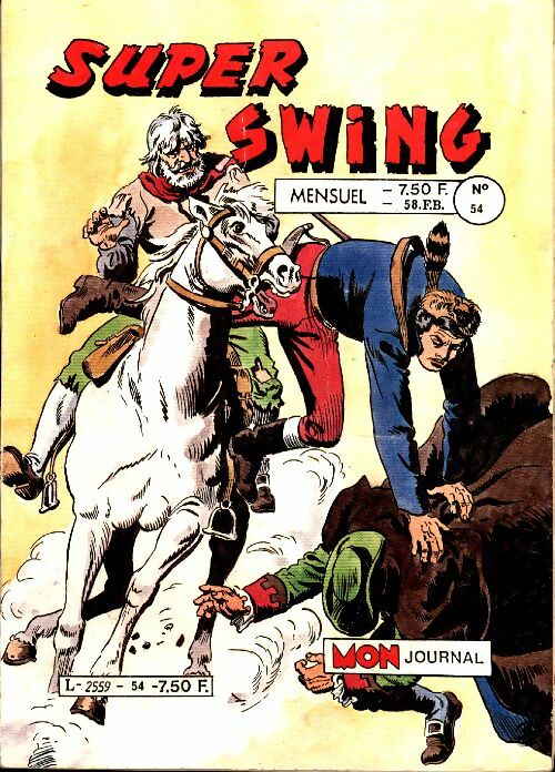 Livrenpoche : Super Swing n°54 - Collectif - Livre