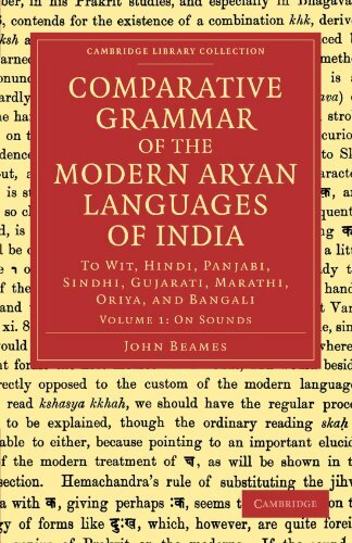 Livrenpoche : Comparative grammar of the modern aryan languages of India volume 1 : To wit hindi panjabi sindhi gujarati marathi oriya and bangali - John Beames - Livre