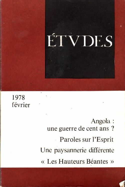 Livrenpoche : Etudes n°3482 - Collectif - Livre