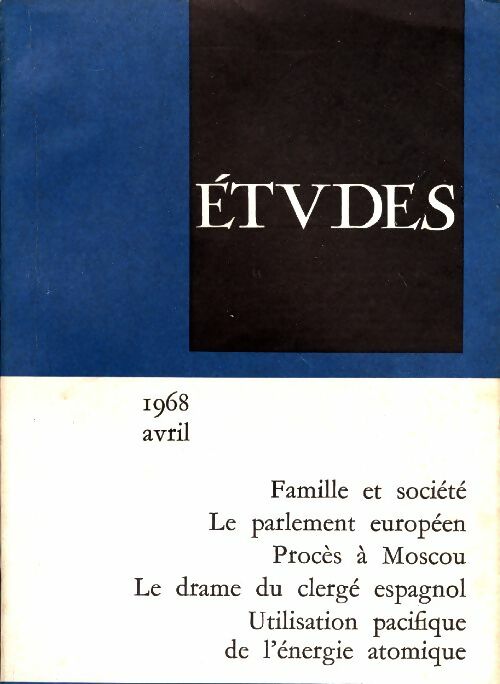 Livrenpoche : Etudes Avril 1968 - Collectif - Livre